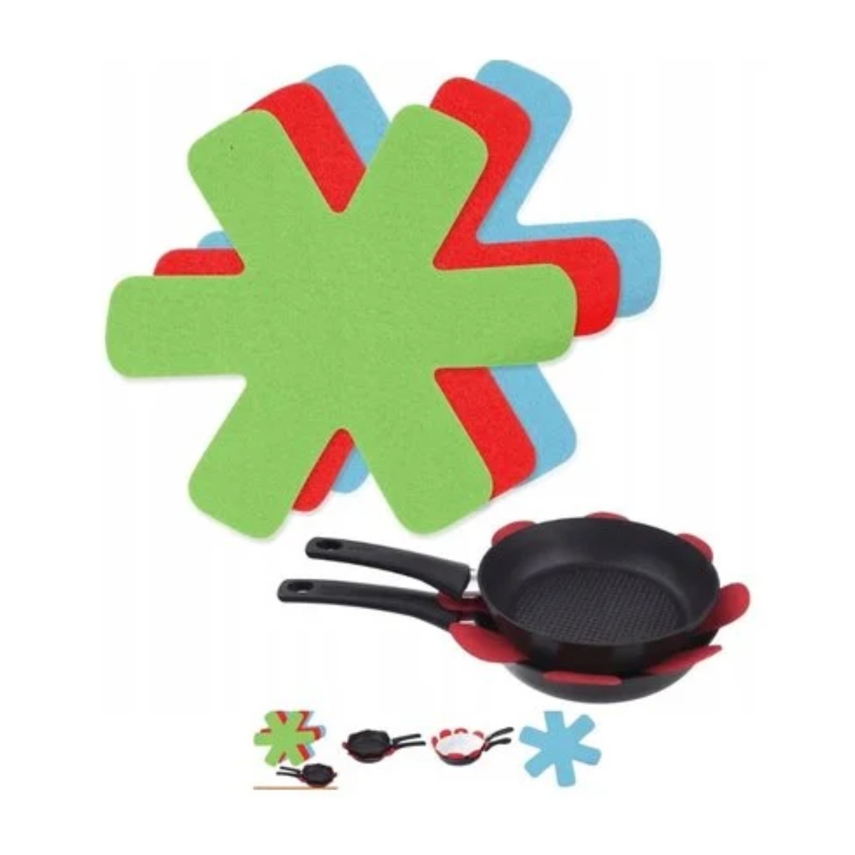 ML- Panbeschermer Set van 5